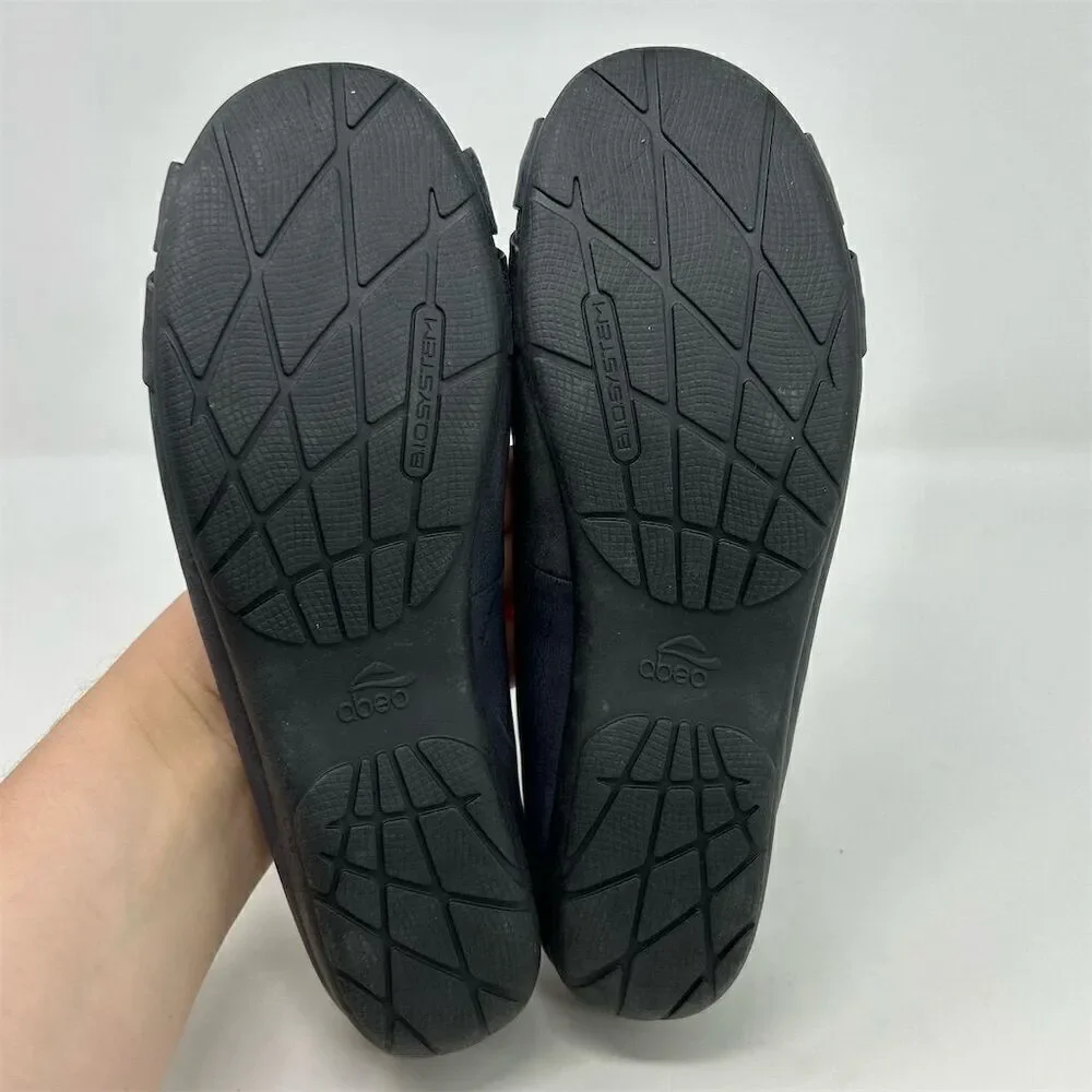 ABEO Terrie Women's Ballet Flats Black Gray Ombre Size 7 Neutral Casual Slip On